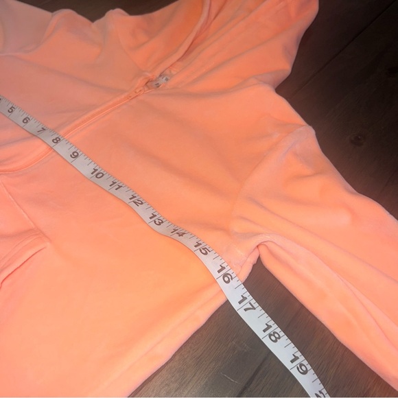 Cozy Neon Orange Hoodie and Sweatpants Set - Picture 11 of 13